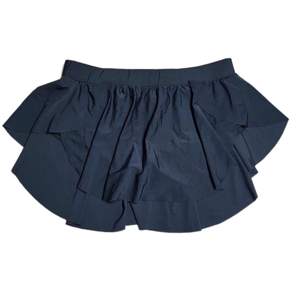 Bloomchic Ruffle Skort‎ Women's Size 22-24 Black Built-in Panty